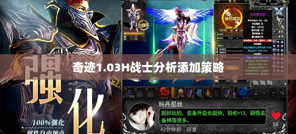 奇迹1.03H战士分析添加策略 - 奇迹私服